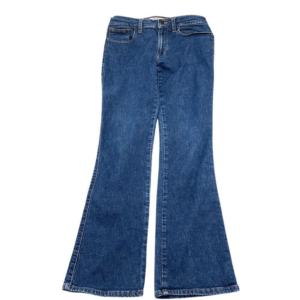 Abercrombie & Fitch Jeans Women 4/29W x 31L Blue Bootcut Low Rise Cotton Stretch